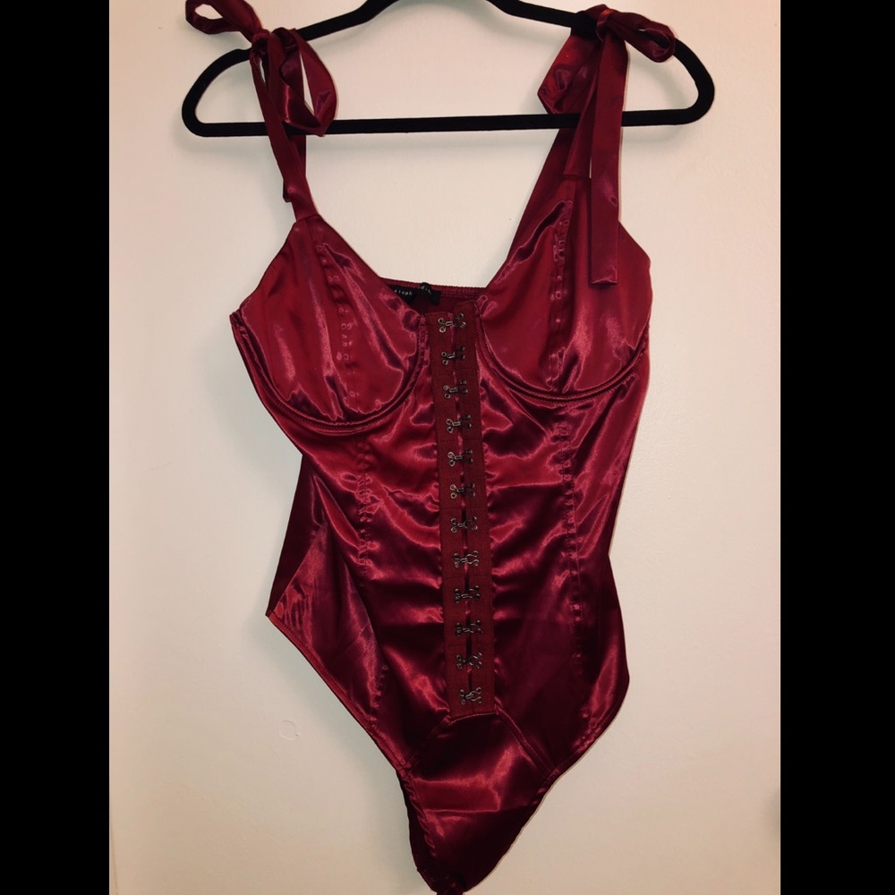 Dolls Kill Corset Bodysuit